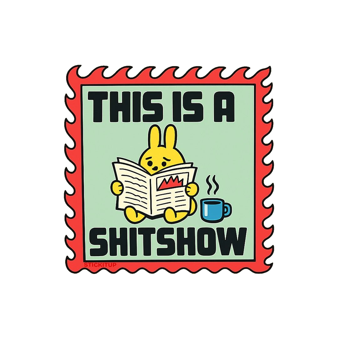 This Is A Mess Sticker